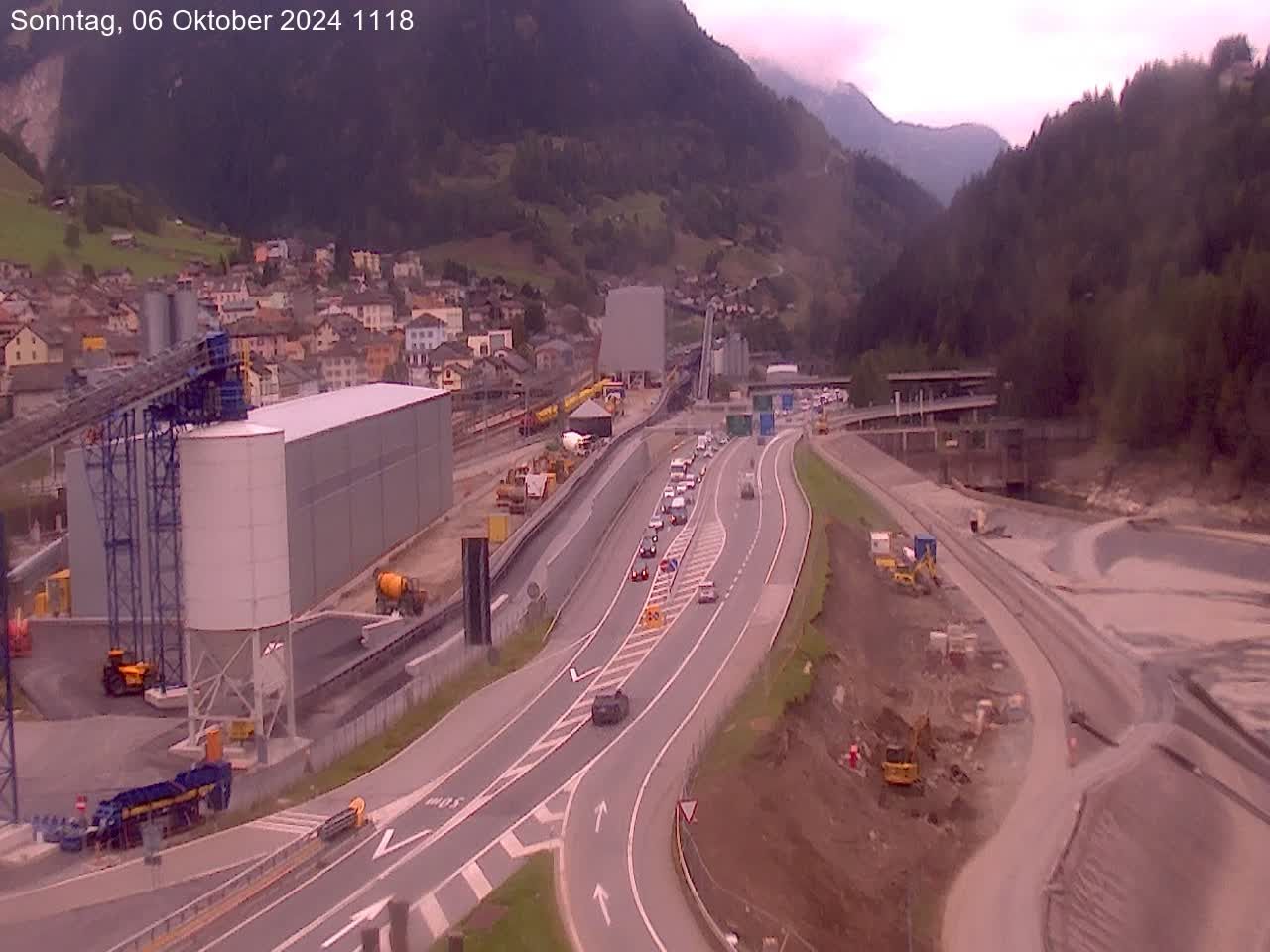 Airolo: Gotthardtunnel A2 - Süd 2