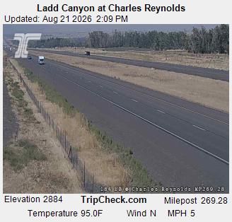 Traffic Cam Perry: Ladd Canyon at Charles Reynolds
