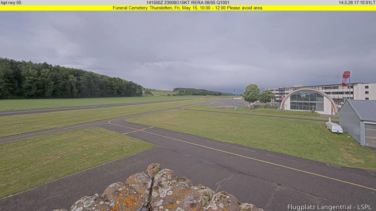 Bleienbach: Airport - Flugplatz Langenthal LSPL