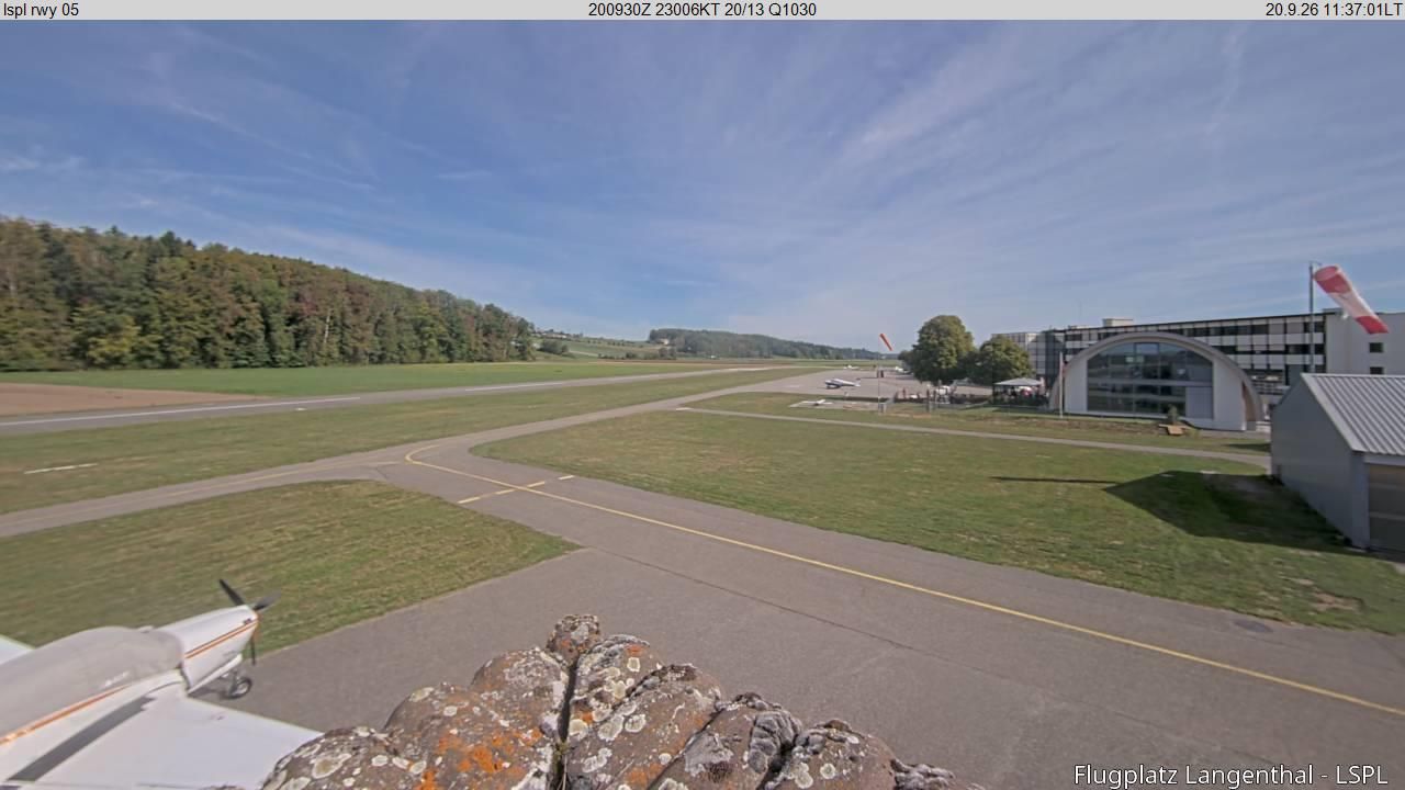 Bleienbach › Nordosten: Airfield Langenthal
