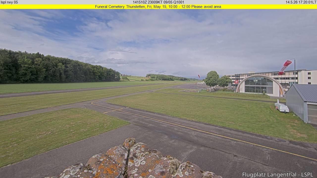 Bleienbach: Airport - Flugplatz Langenthal LSPL