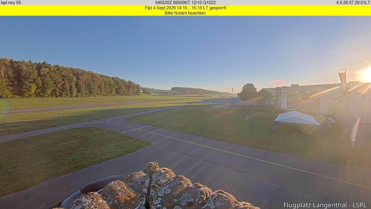 Bleienbach › Nordosten: Airfield Langenthal