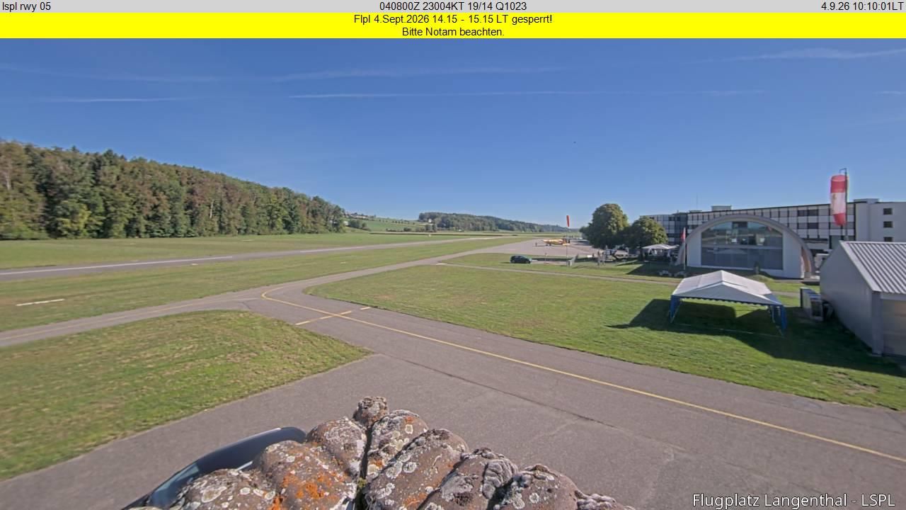 Bleienbach › Nordosten: Airfield Langenthal
