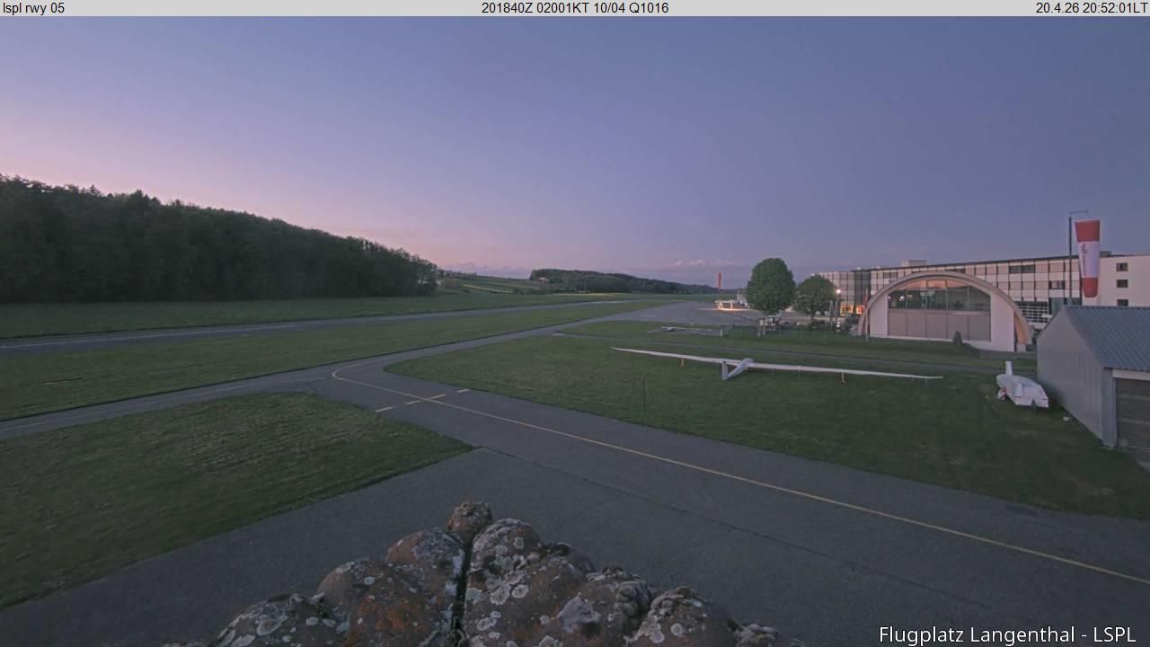 Bleienbach: Airport - Flugplatz Langenthal LSPL