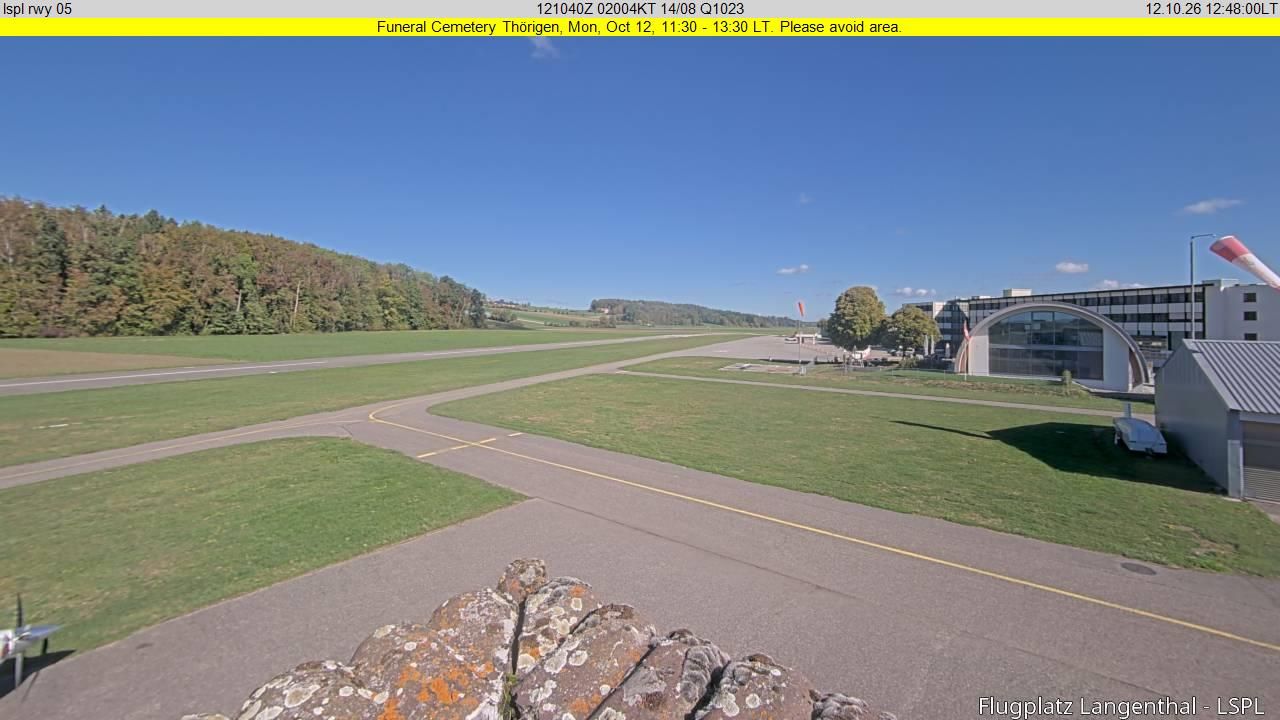 Bleienbach › Nordosten: Airfield Langenthal