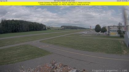 Bleienbach: Airport - Flugplatz Langenthal LSPL