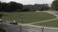 Clemson: Bowman Field from the President's office - Actual