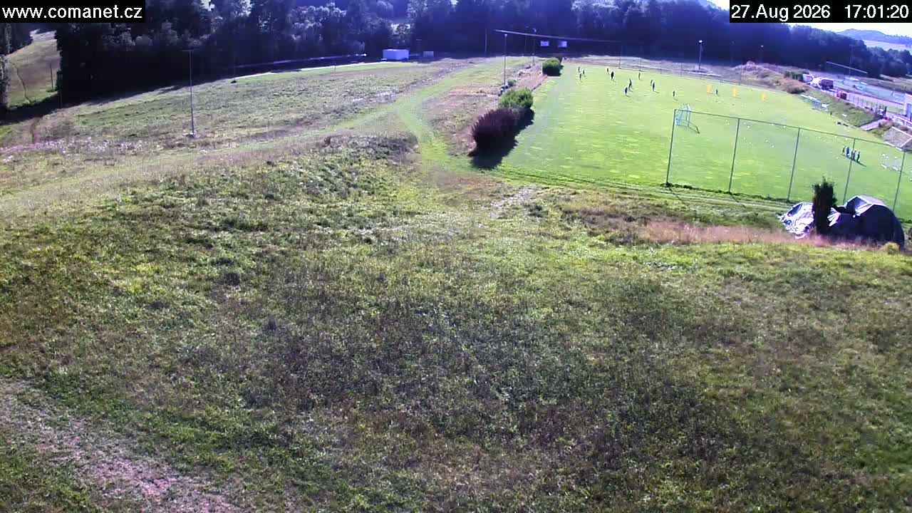 Traffic Cam Vrchlabi › North-West: Vejsplachy - běžkařská trať - Vrchlabí