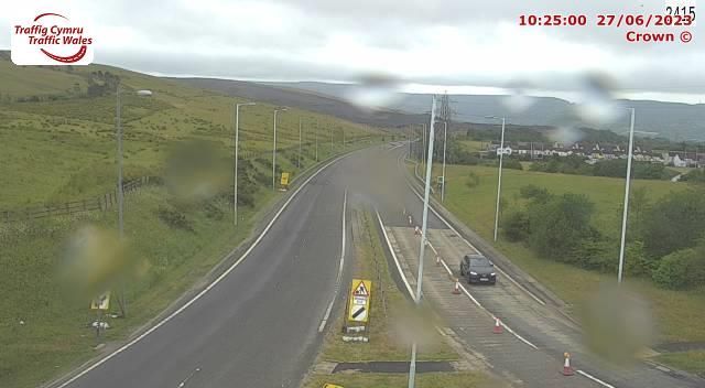 Traffic Cam Pentrebach: Dowlais Eastbound Slip