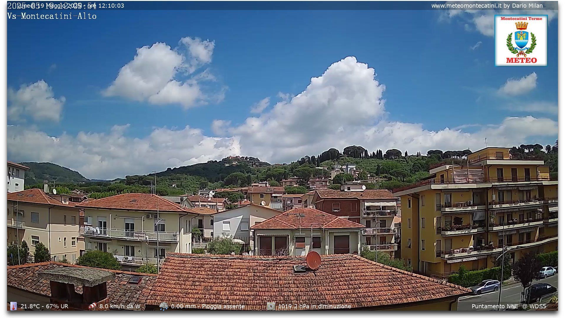 Traffic Cam Montecatini-Terme › West: Versilia