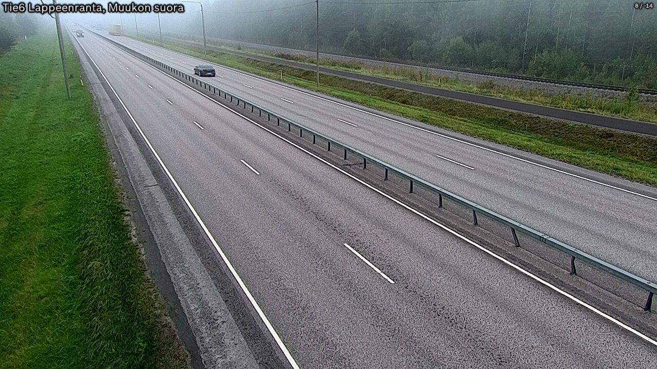 Traffic Cam Lappeenranta: Tie - Muukon suora - Imatralle
