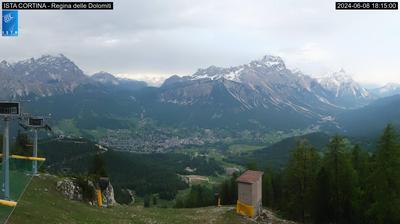 immagine della webcam nei dintorni di Cortina d'Ampezzo: webcam Pocol