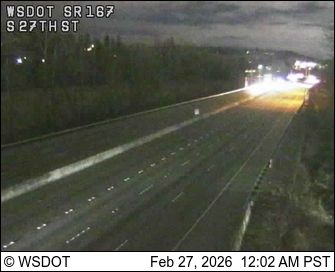Traffic Cam Renton: SR 167 at MP 25.3: S 27th Pl
