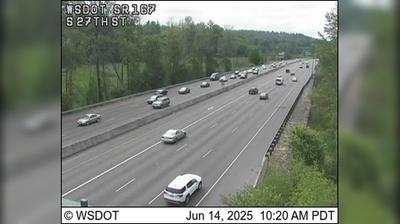 Renton Traffic & Landscape: SR 167 View