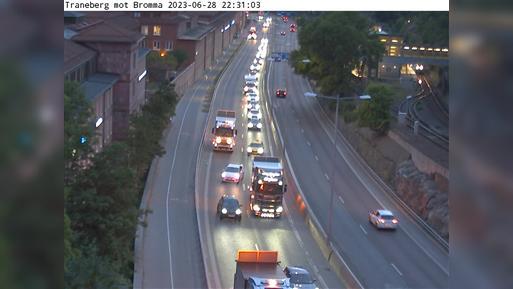 Traneberg-Bromma Traffic Webcam