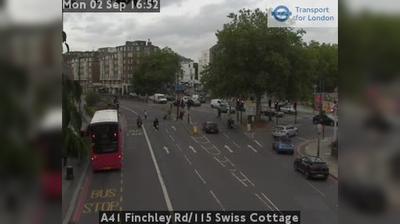 Swiss Cottage Traffic and Landscape