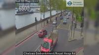 London: Chelsea Embankment/Royal Hosp Rd - Day time