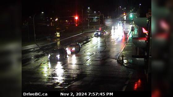 Traffic Cam Nanaimo › East: Hwy 1, at Comox Rd and Terminal Ave in - looking east