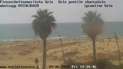 immagine della webcam nei dintorni di San Leone: webcam Gela