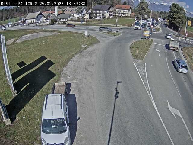 Traffic Cam Polica: R2-411 - Kranj - pri Naklem