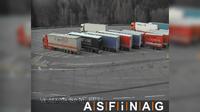 Arnoldstein: A, bei Raststation Zollamt - Blickrichtung LKW-Stellplatz - Km ,