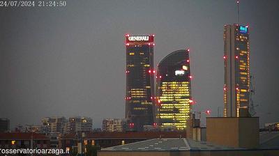 immagine della webcam nei dintorni di Milano Lambrate: webcam Milano Quartiere Ebraico