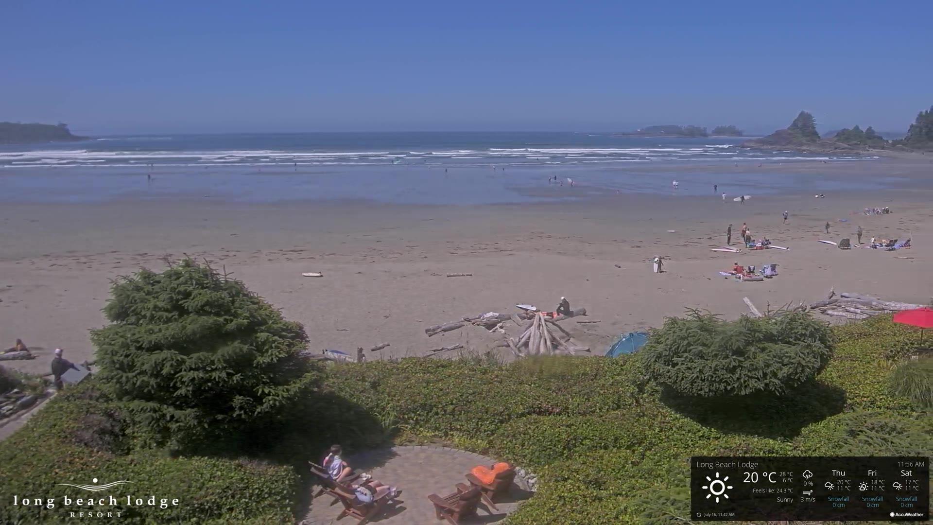 Long Beach Lodge Resort: Coastal Webcam