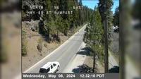 Tahoe City > South: Hwy 89 at Rampart - Day time