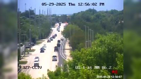 Traffic Cam Islamorada: US-1 at Mile Marker 86.2