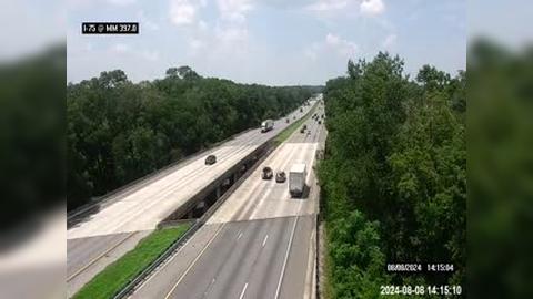 Traffic Cam Alachua: I-75 @ MM 397.0