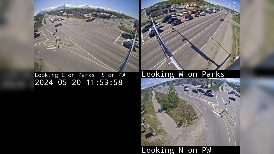 Traffic Cam Wasilla: Parks Hwy & Palmer - Hwy