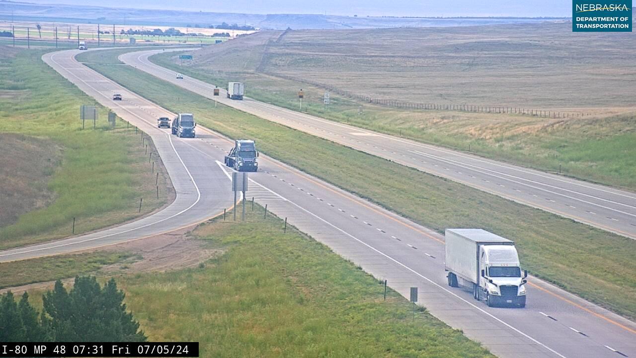 Traffic Cam Brownson › East: I-80: I80 at - exit 48: East
