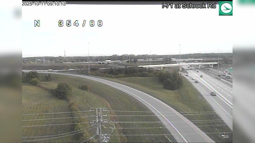 Traffic Cam Columbus: City of - I-71 at Schrock Rd