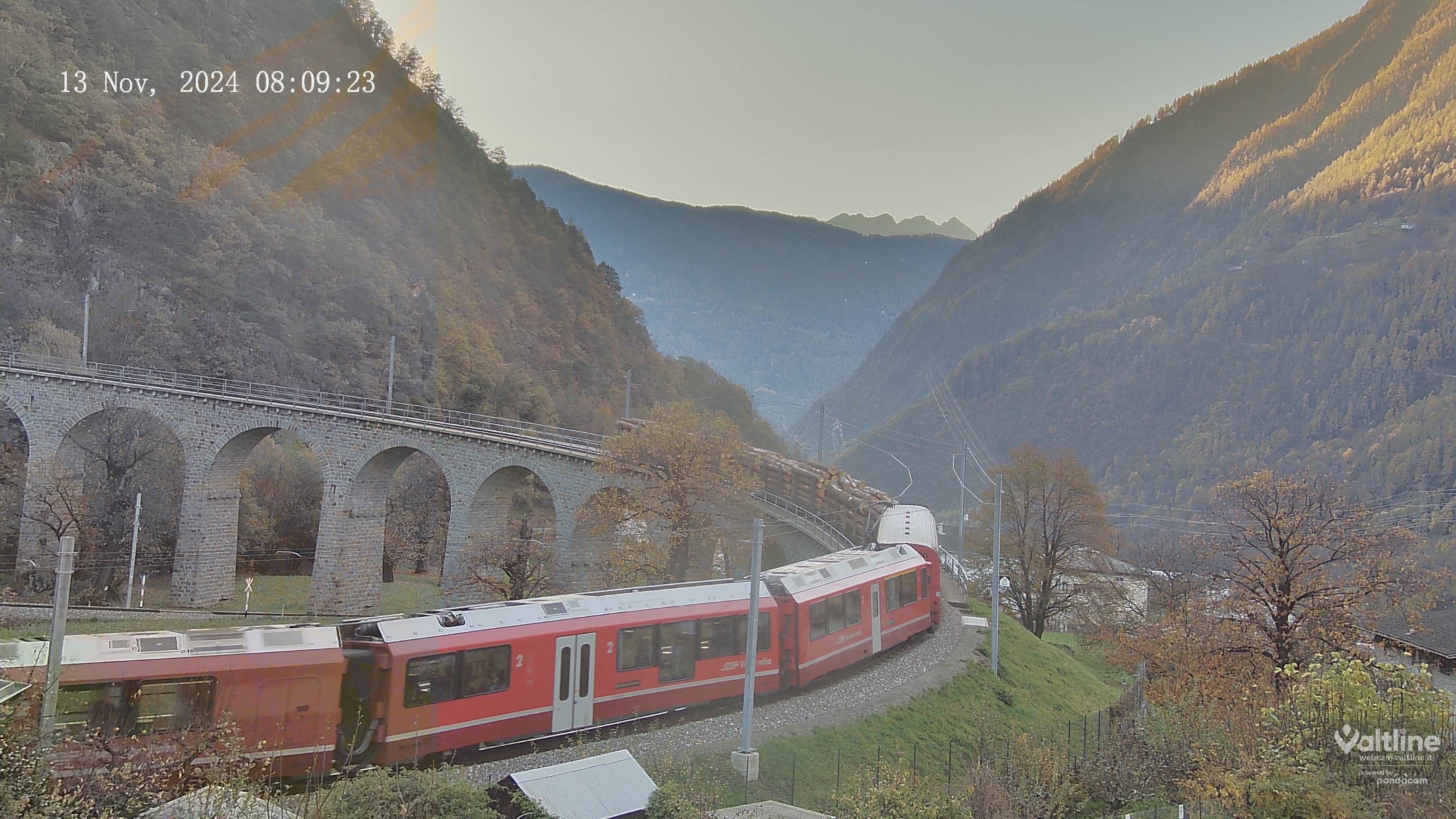 Li Canvi: Webcam Trenino Rosso - Bernina Express