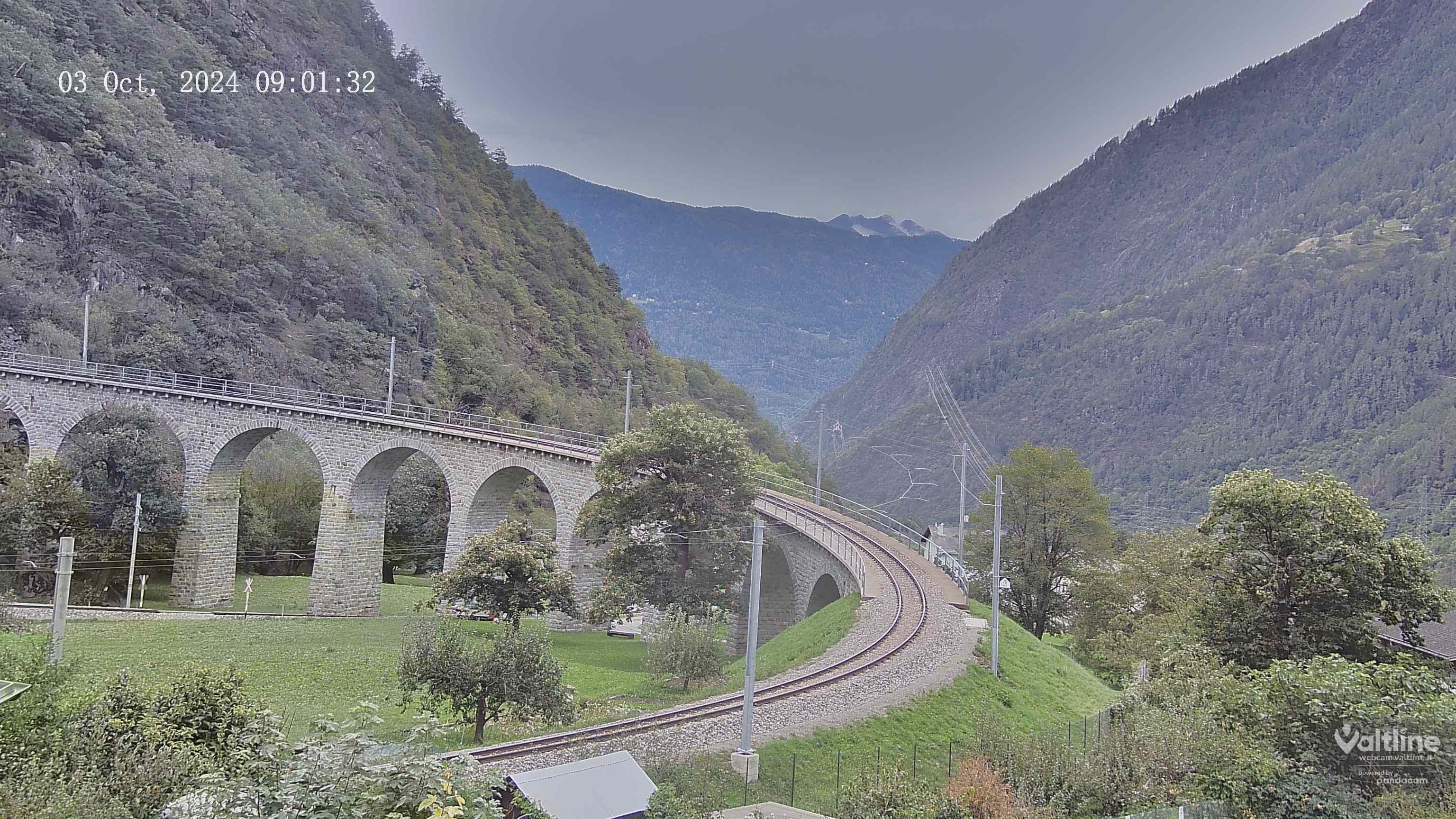 Li Canvi: Webcam Trenino Rosso - Bernina Express