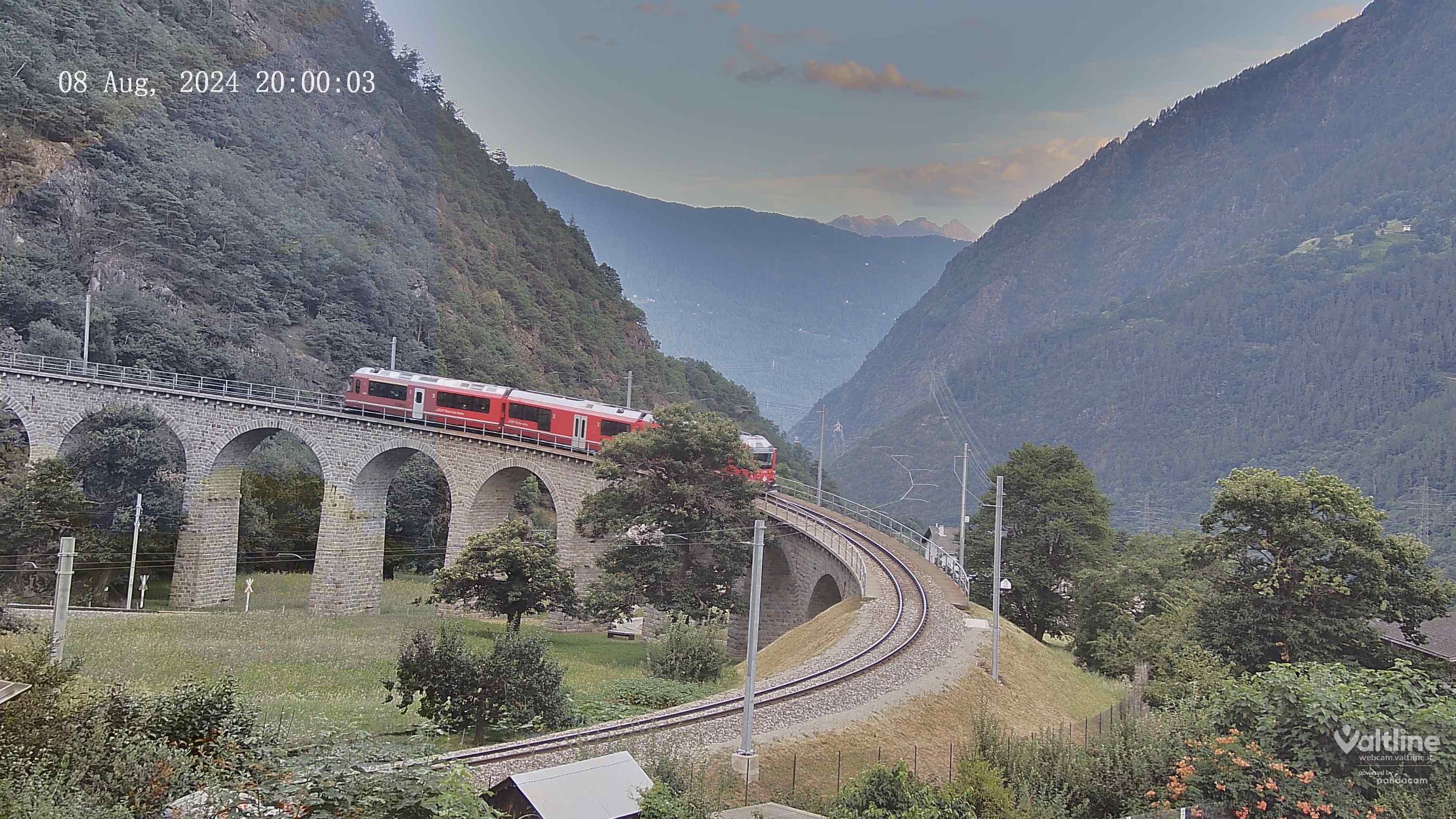 Li Canvi: Webcam Trenino Rosso - Bernina Express