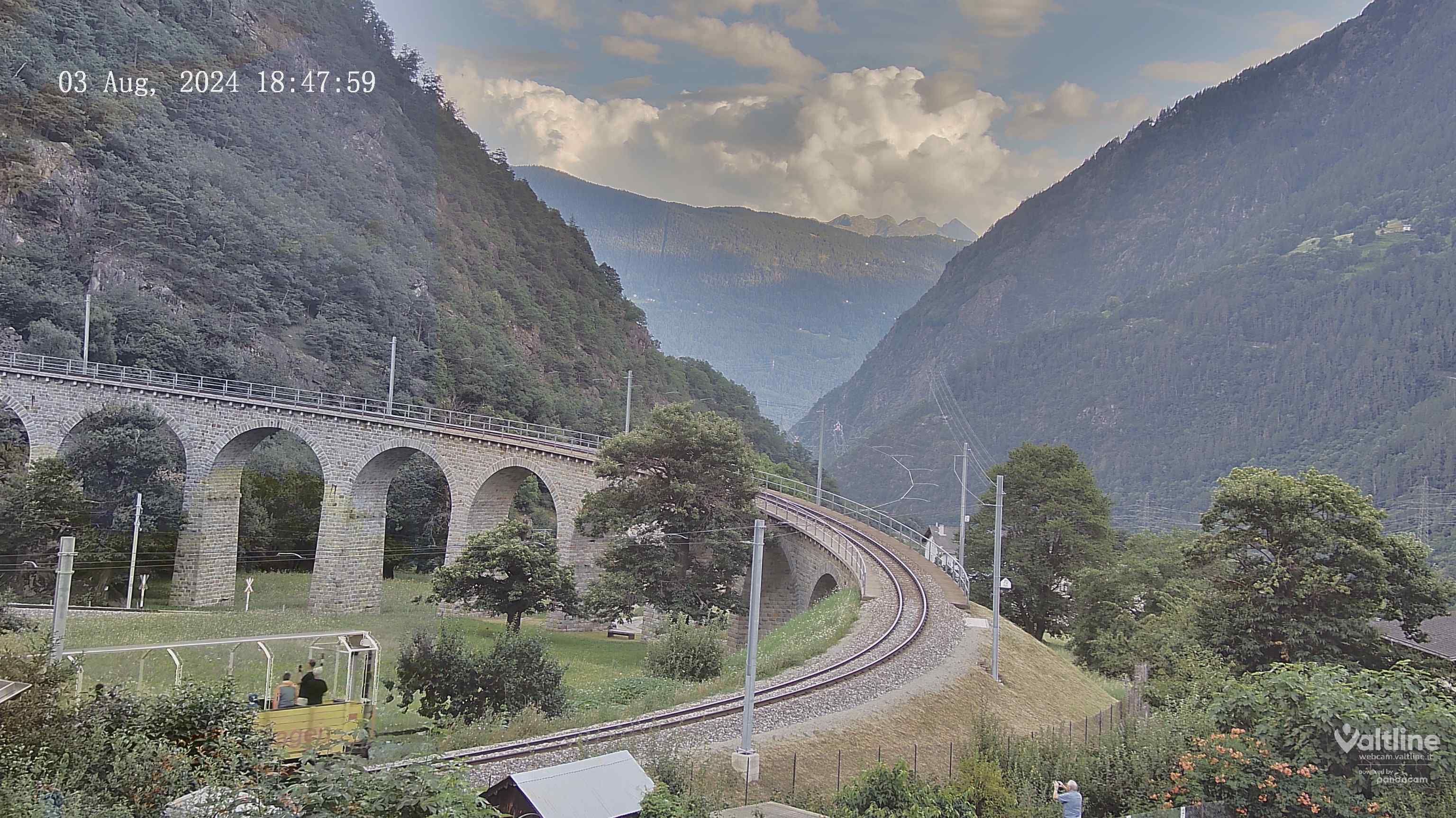 Li Canvi: Webcam Trenino Rosso - Bernina Express