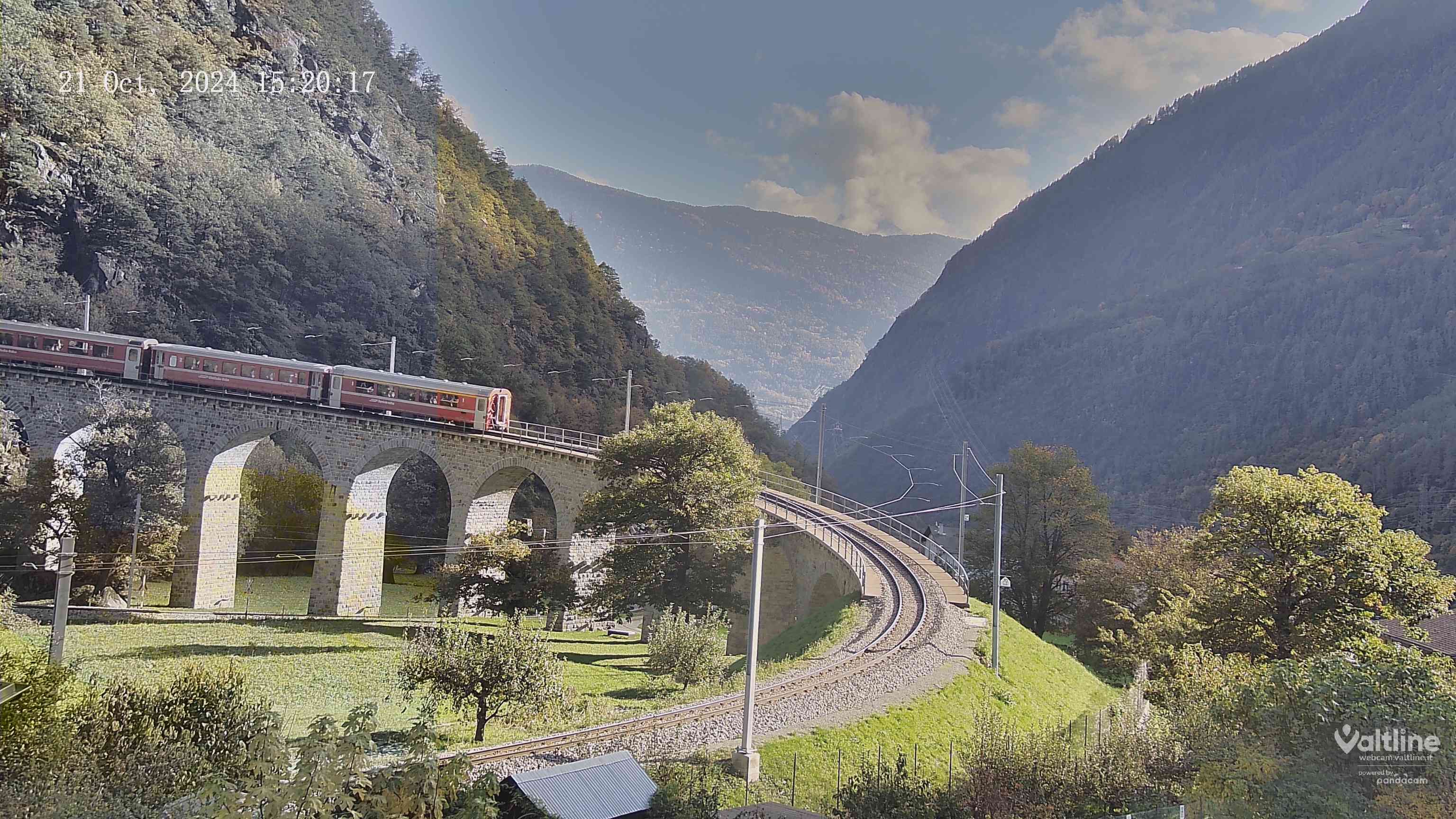 Li Canvi: Webcam Trenino Rosso - Bernina Express