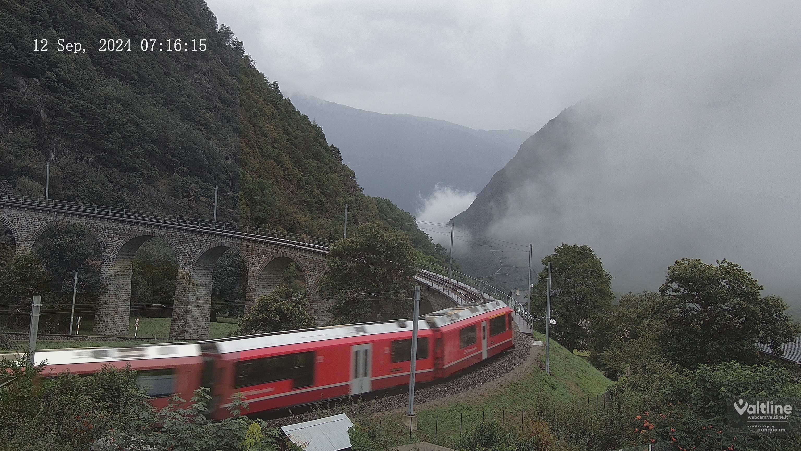 Li Canvi: Webcam Trenino Rosso - Bernina Express