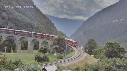 Li Canvi: Webcam Trenino Rosso - Bernina Express