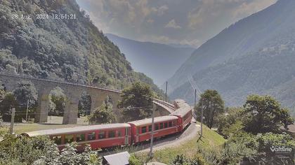 Li Canvi: Webcam Trenino Rosso - Bernina Express