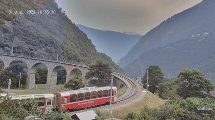 Li Canvi: Webcam Trenino Rosso - Bernina Express