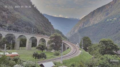 Li Canvi: Webcam Trenino Rosso - Bernina Express