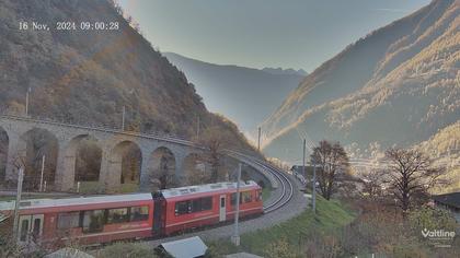 Li Canvi: Webcam Trenino Rosso - Bernina Express