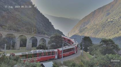 Li Canvi: Webcam Trenino Rosso - Bernina Express