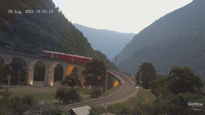 Li Canvi: Webcam Trenino Rosso - Bernina Express