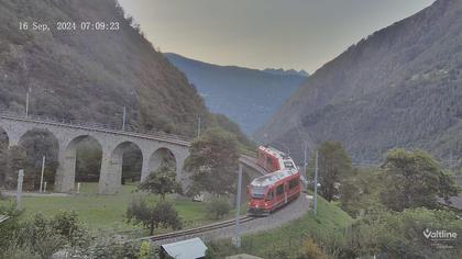 Li Canvi: Webcam Trenino Rosso - Bernina Express