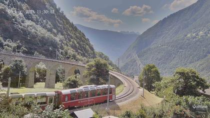 Li Canvi: Webcam Trenino Rosso - Bernina Express