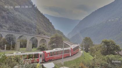 Li Canvi: Webcam Trenino Rosso - Bernina Express