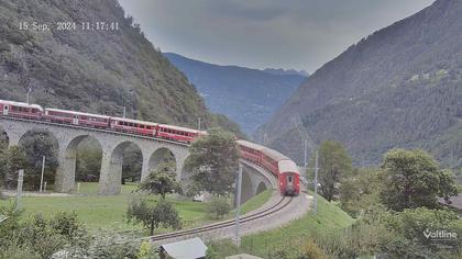 Li Canvi: Webcam Trenino Rosso - Bernina Express